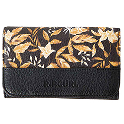 Wallet Mixed Floral MID black women's
